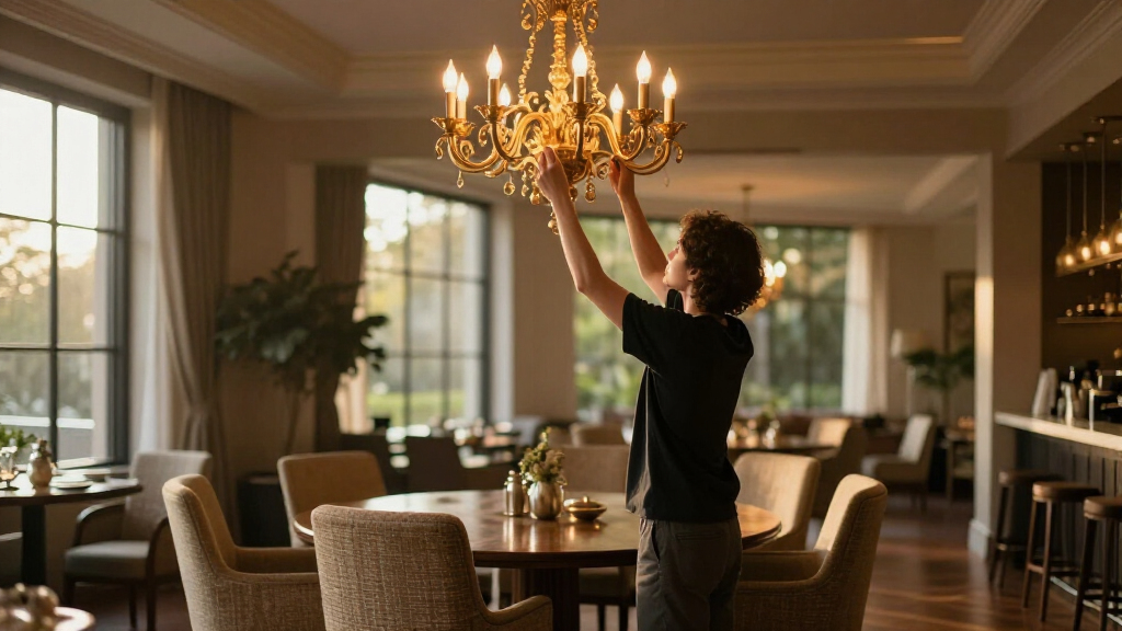 chandelier for high ceiling