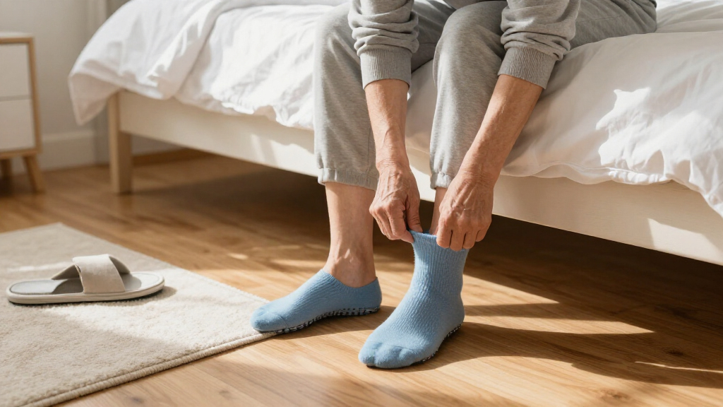 fall prevention socks for seniors