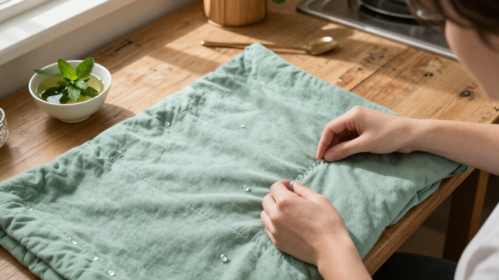 weighted blankets cooling glass beads