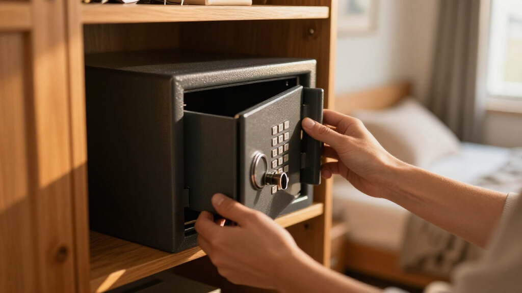 safe deposit box home safe