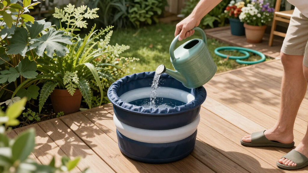 rain barrels collapsible