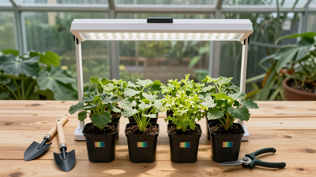 greenhouse plant grow lights