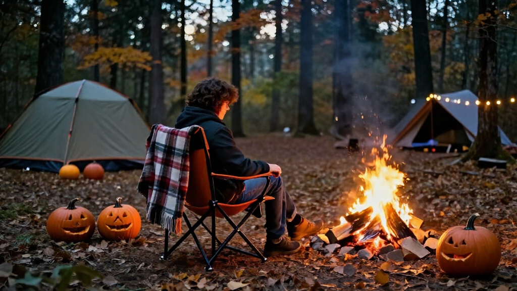 halloween camping chairs