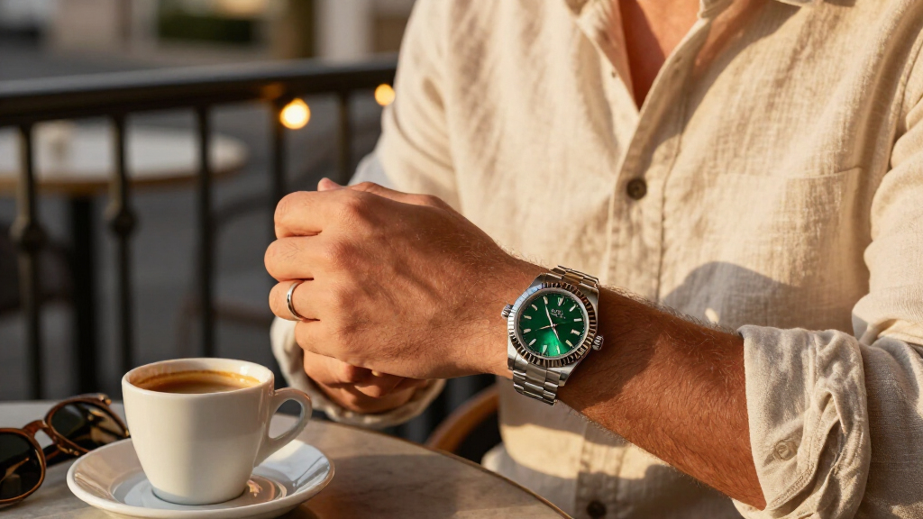 best luxury green dial watches