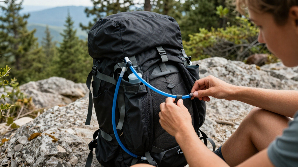 hiking daypacks with hydration
