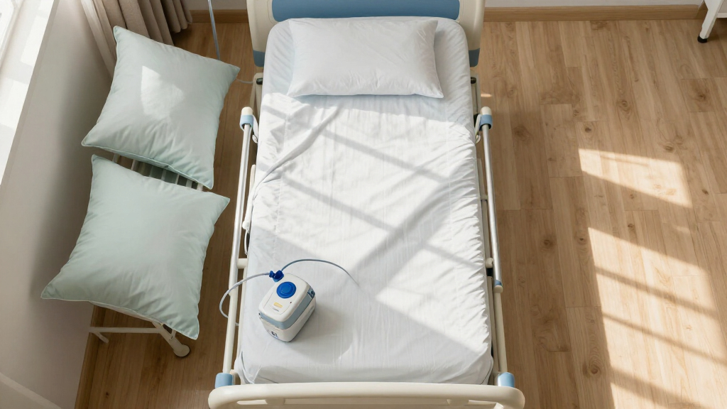quiet air mattress pump for hospital bed