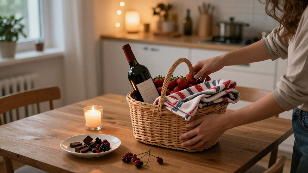 date night gift baskets for couples