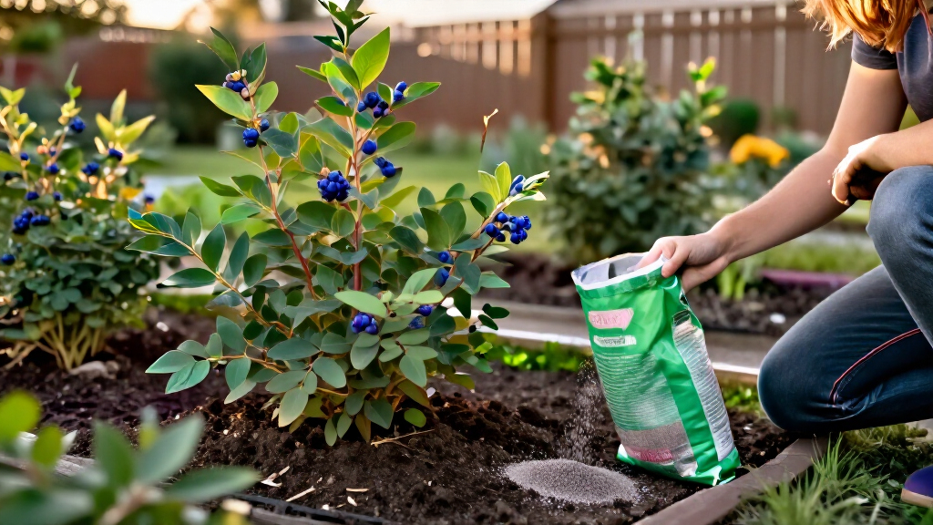best blueberry plant fertilizers