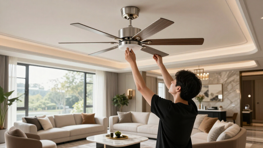 best ceiling fans for large luxury rentals