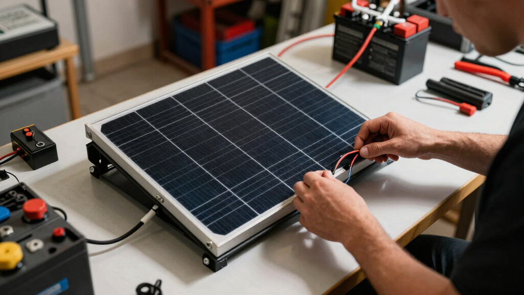 solar backup power stations