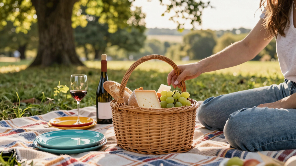 romantic picnic accessories