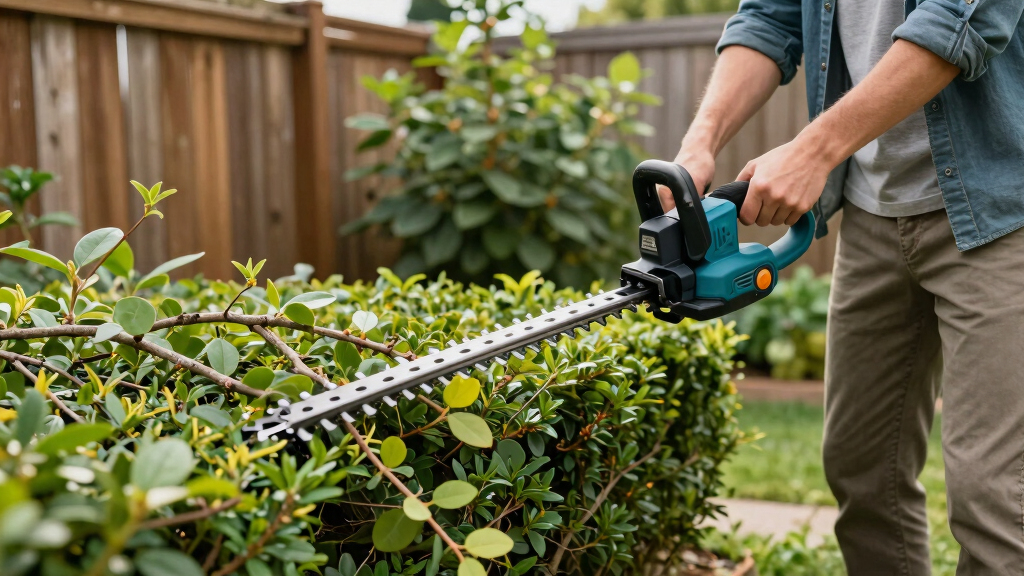 cordless hedge trimmer
