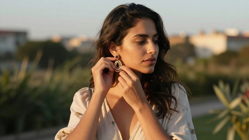 women's fashion statement earrings