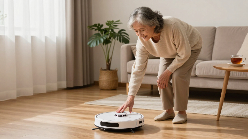robot vacuum for seniorfriendly use