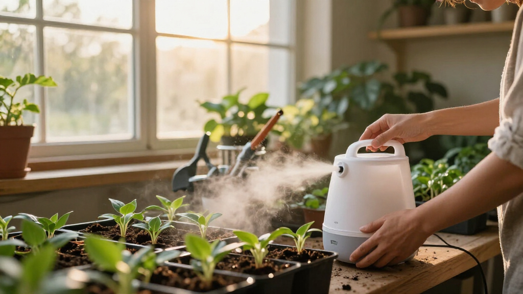 best commercial humidifier for greenhouse seedlings