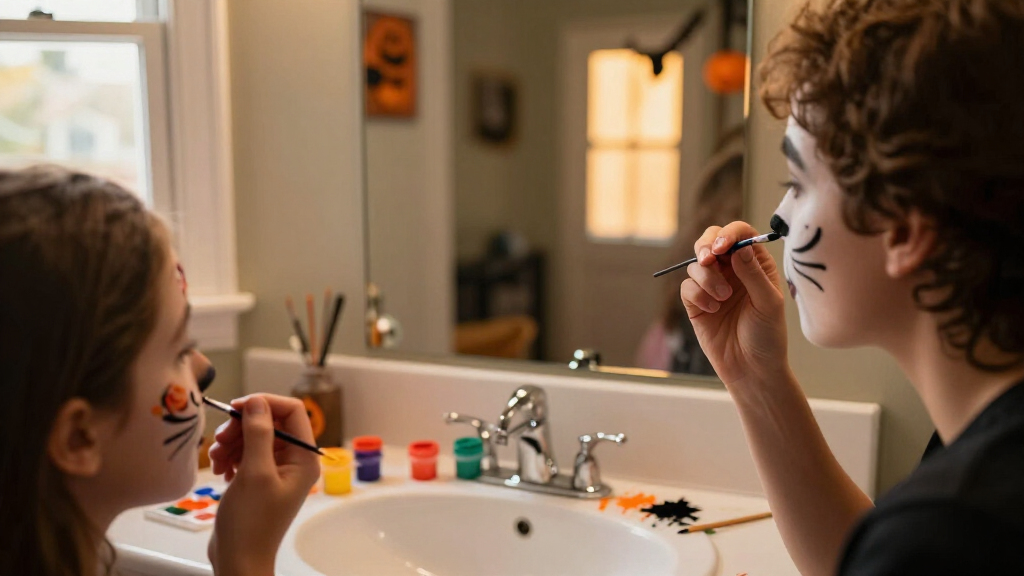Halloween face paint kits