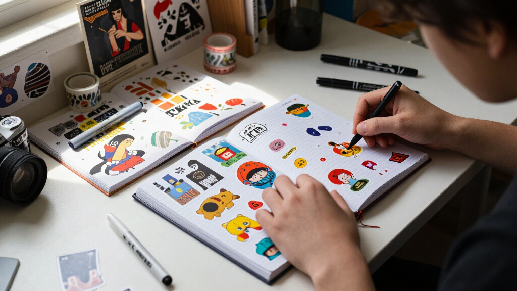 pop culture themed notebook sets