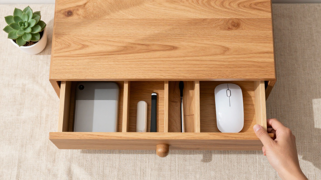 desktop drawer cabinet