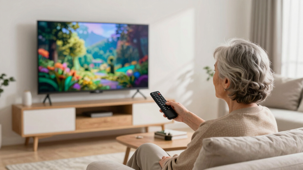 large screen TVs for seniors