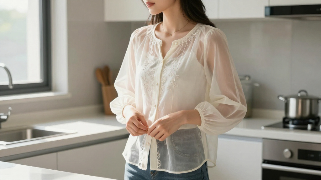 best organza blouses