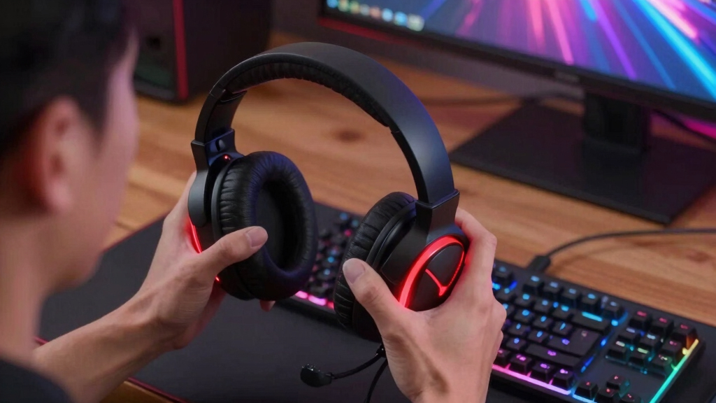 gaming headset with surround sound