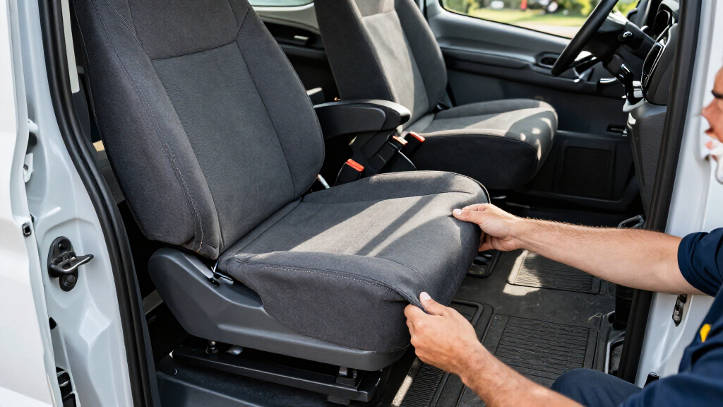 Ford Transit cargo van seat covers