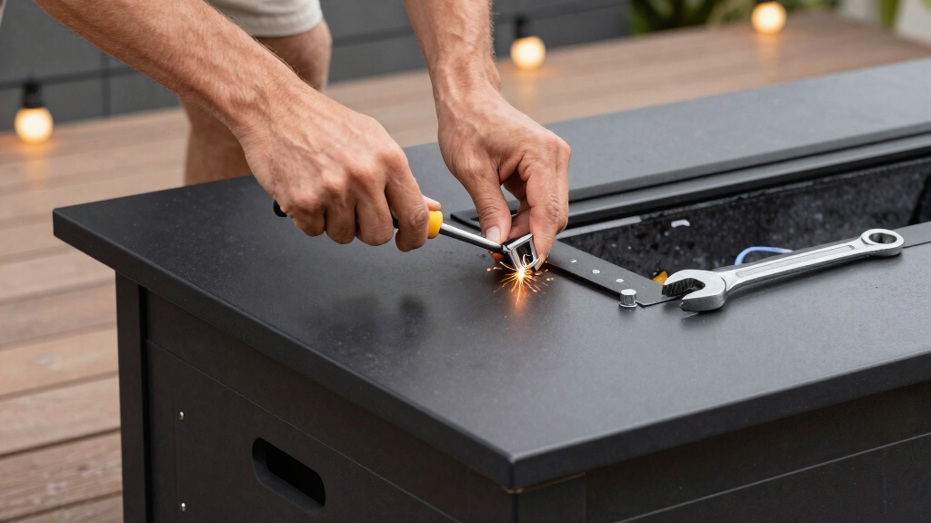 best premium fire pit table