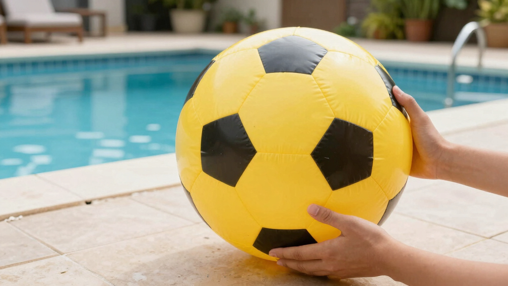 inflatable soccer ball