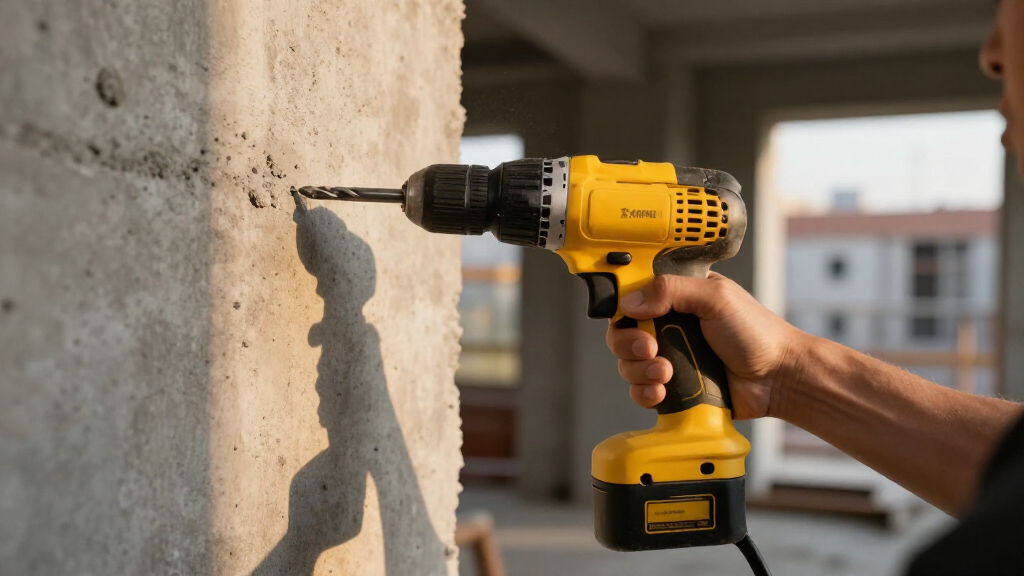 hammer drills for concrete walls