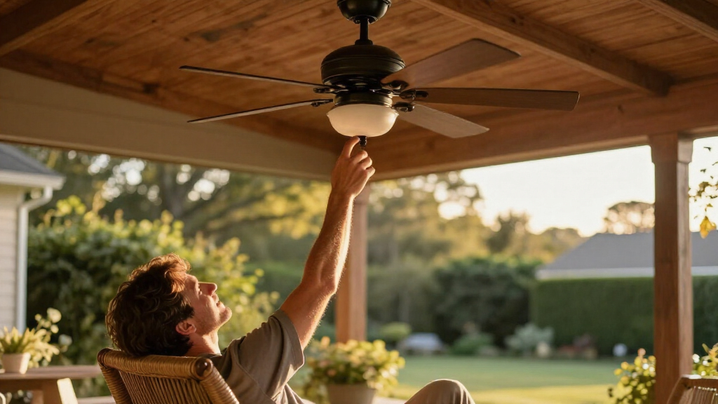 outdoor ceiling fan without light
