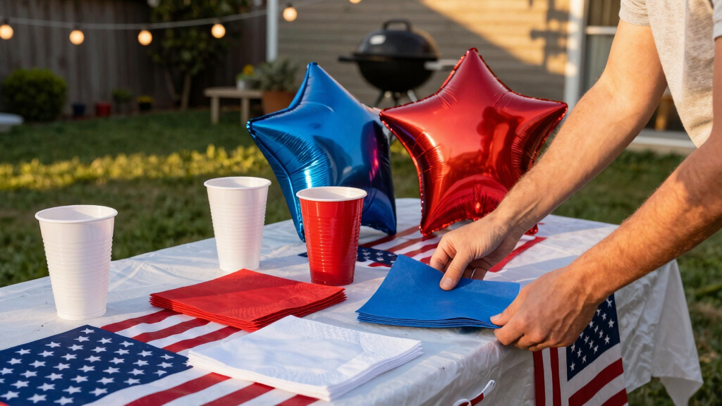 patriotic 4th of July party supplies