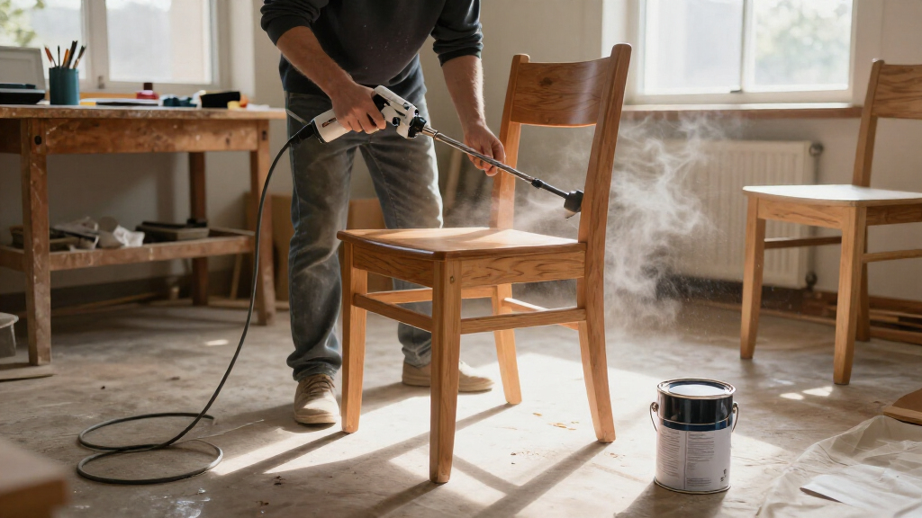 corded paint sprayers for furniture
