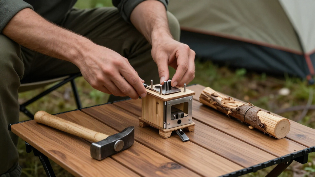 tent wood stove