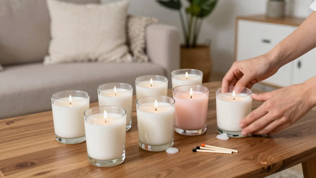 romantic candle sets