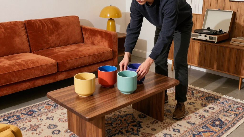 best retro basement decor