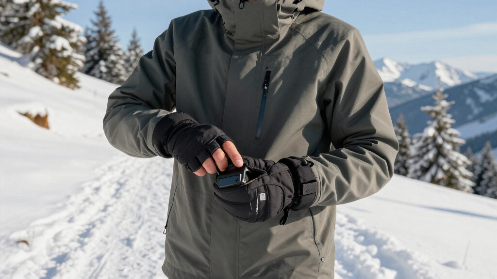 heated gloves for winter travel battery powered