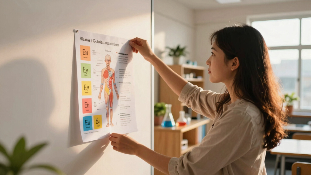 educational science reference posters