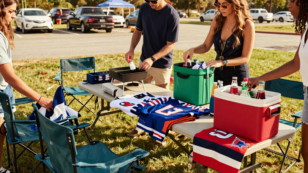 NFL tailgating party gear