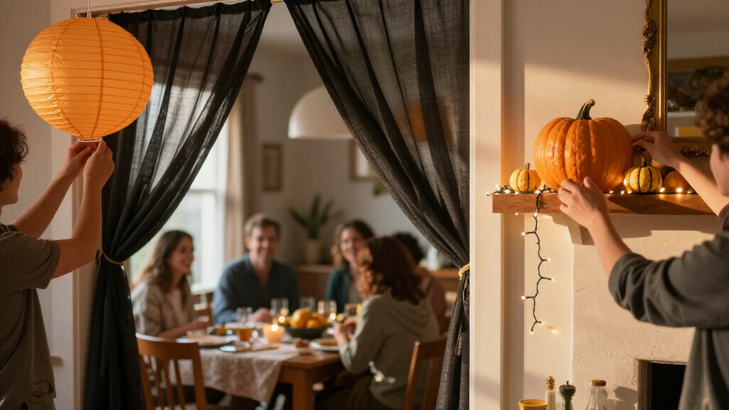 Halloween party decorations
