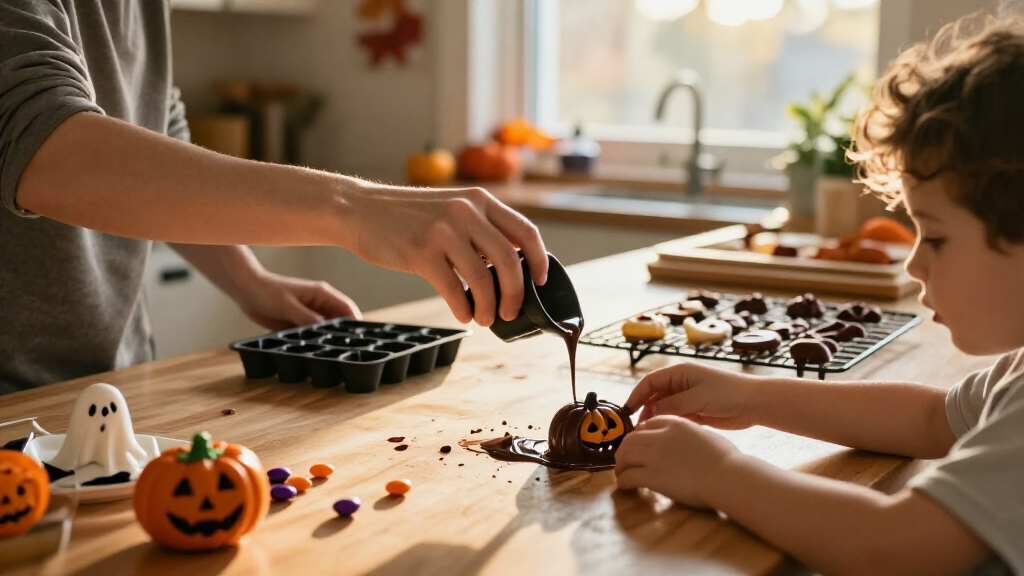 Halloween chocolate molds