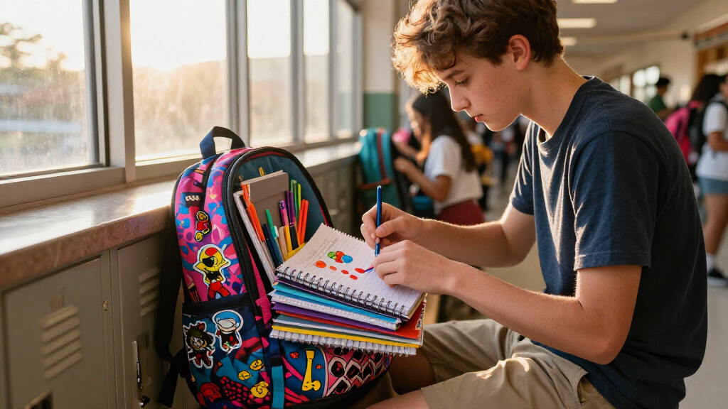 pop culture themed school supplies
