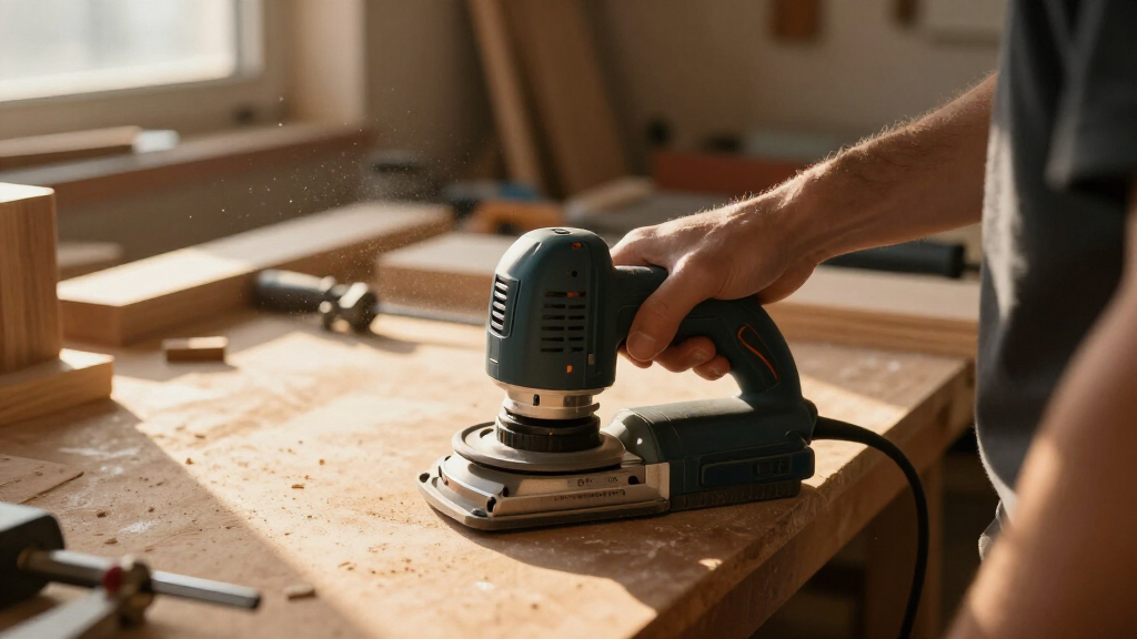 cordless random orbital sander