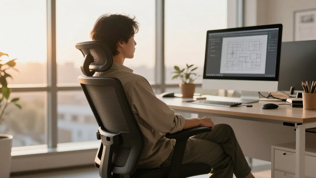 ergonomic chair for tall designers
