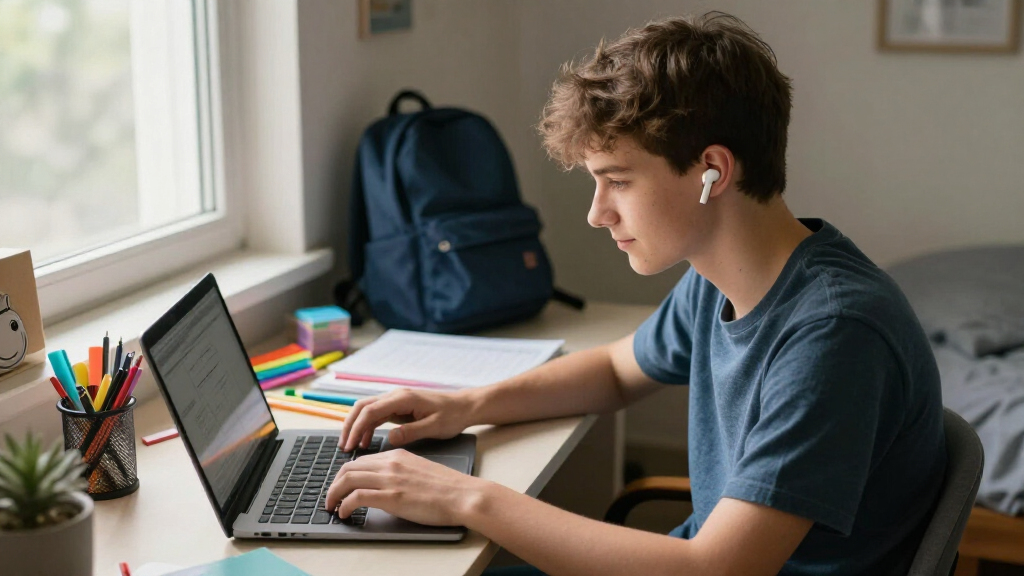 compact wireless earbuds for school