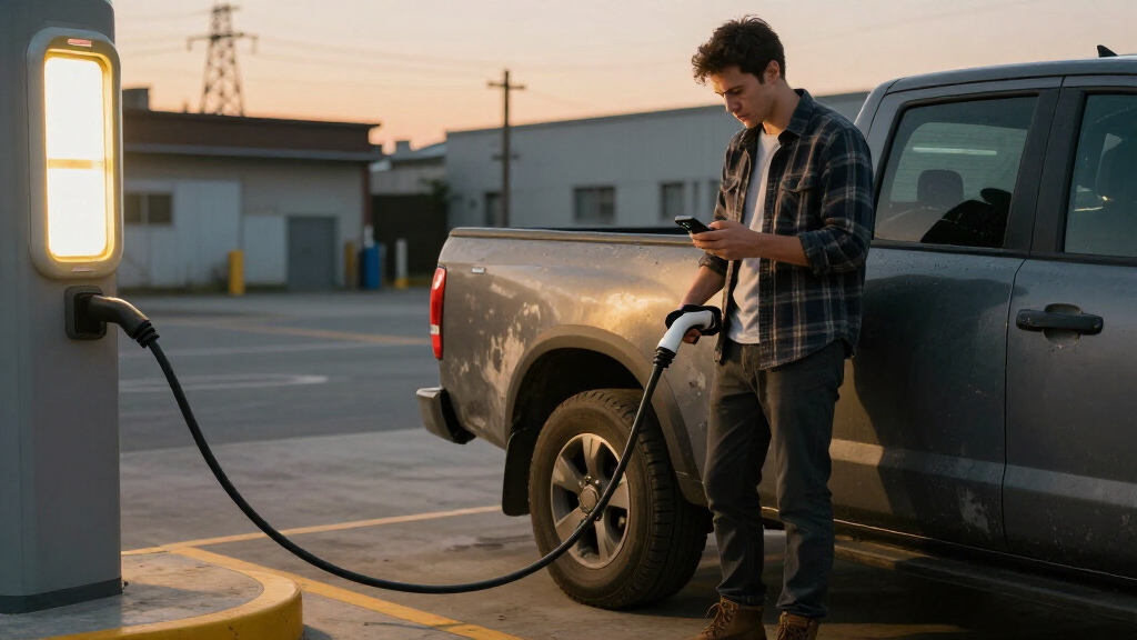 best electric truck charging stations