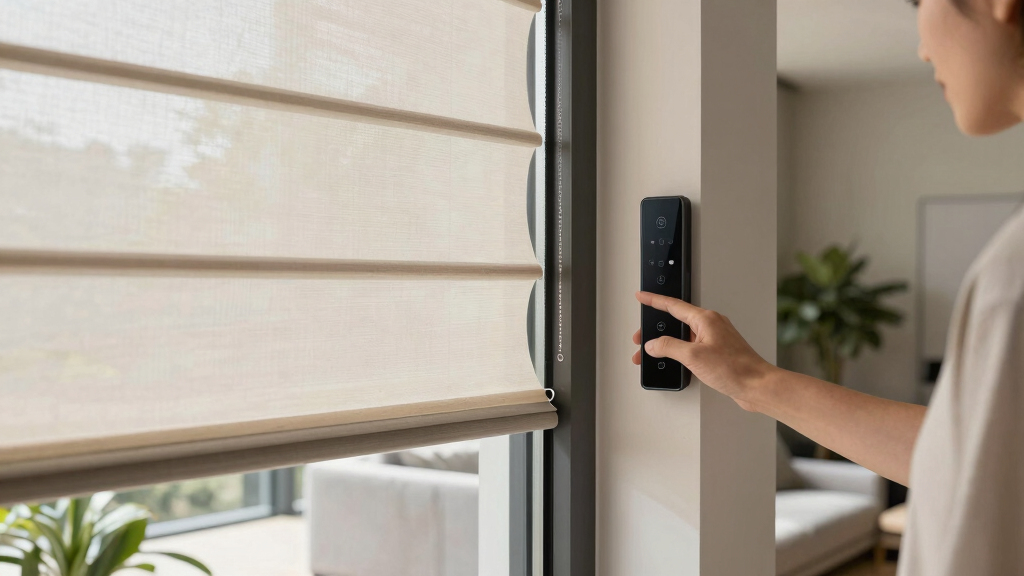 smart blinds for sliding glass door