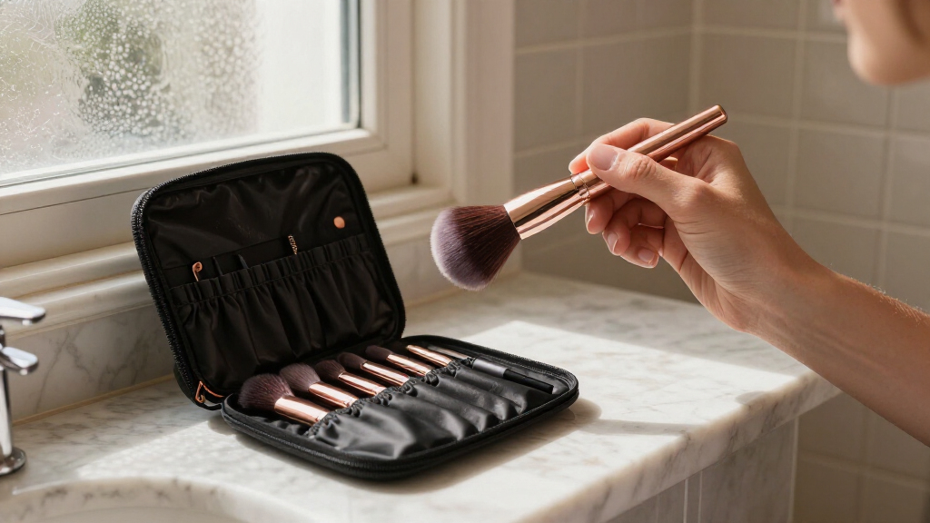 best premium makeup brush set for travel