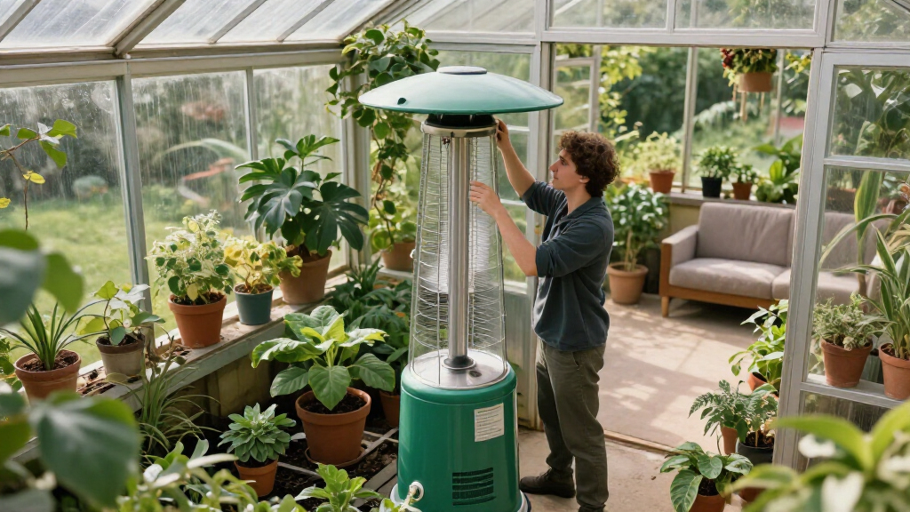 best greenhouse heaters with freeze protection