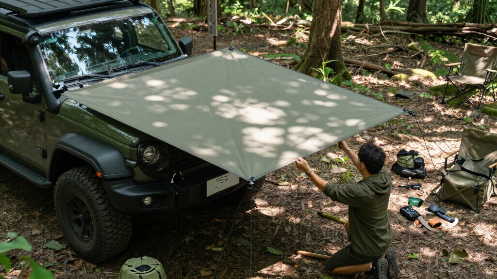 best vehicle awning for off-grid road trips with quick-mount hardware