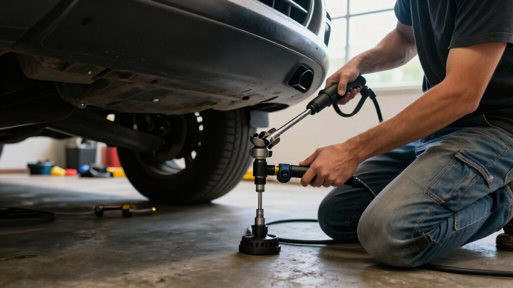 undercarriage cleaner attachment
